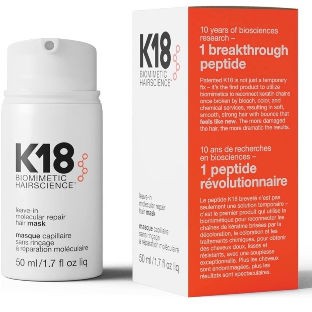 K18 Leave-In Molecular Repair Hair Mask 50ml Guaranteed Authentic Salon Item